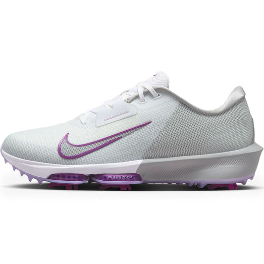 Nike Air Zoom Infinity Tour 2 Golf Shoes White/Vivid Purple