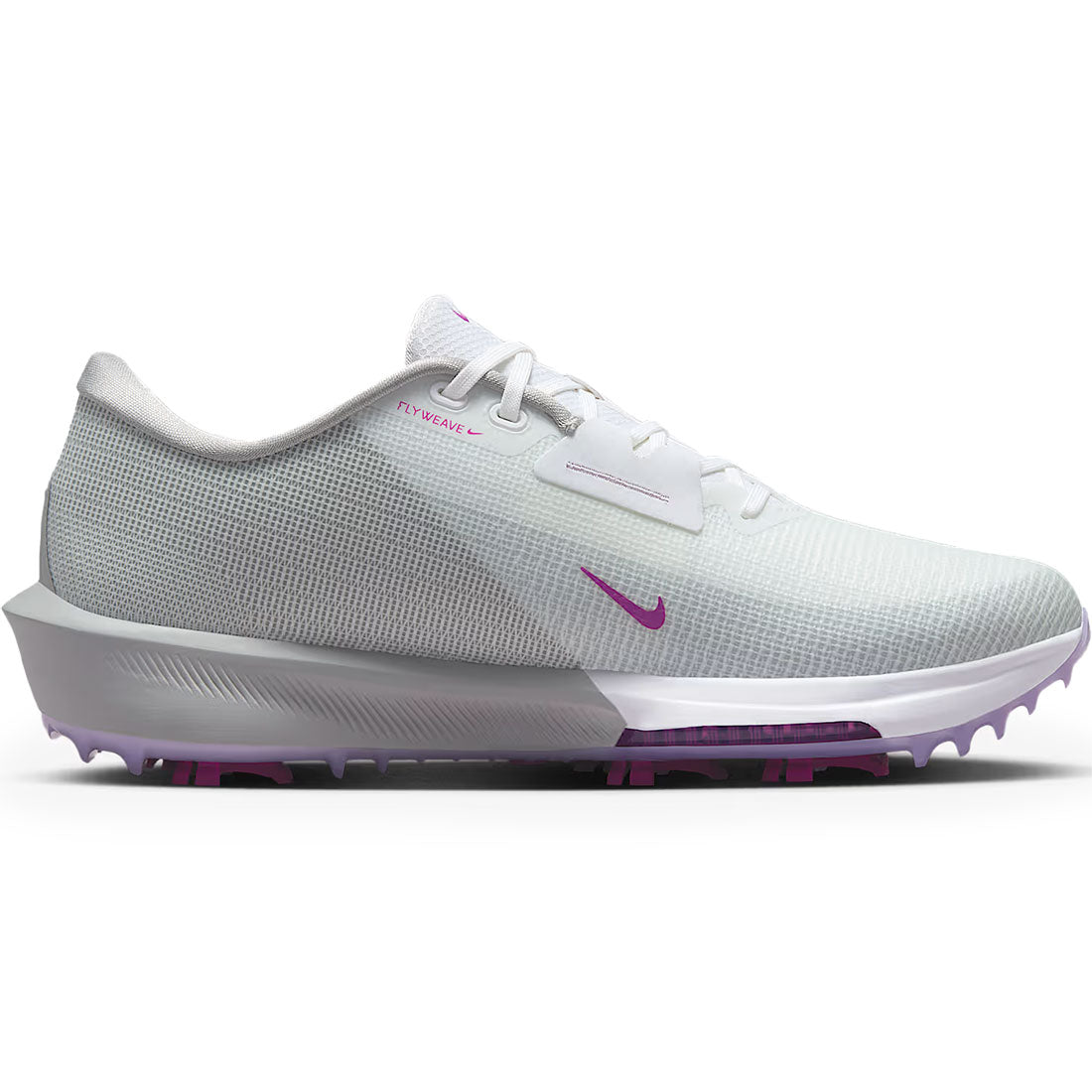 Nike Air Zoom Infinity Tour 2 Golf Shoes White/Vivid Purple
