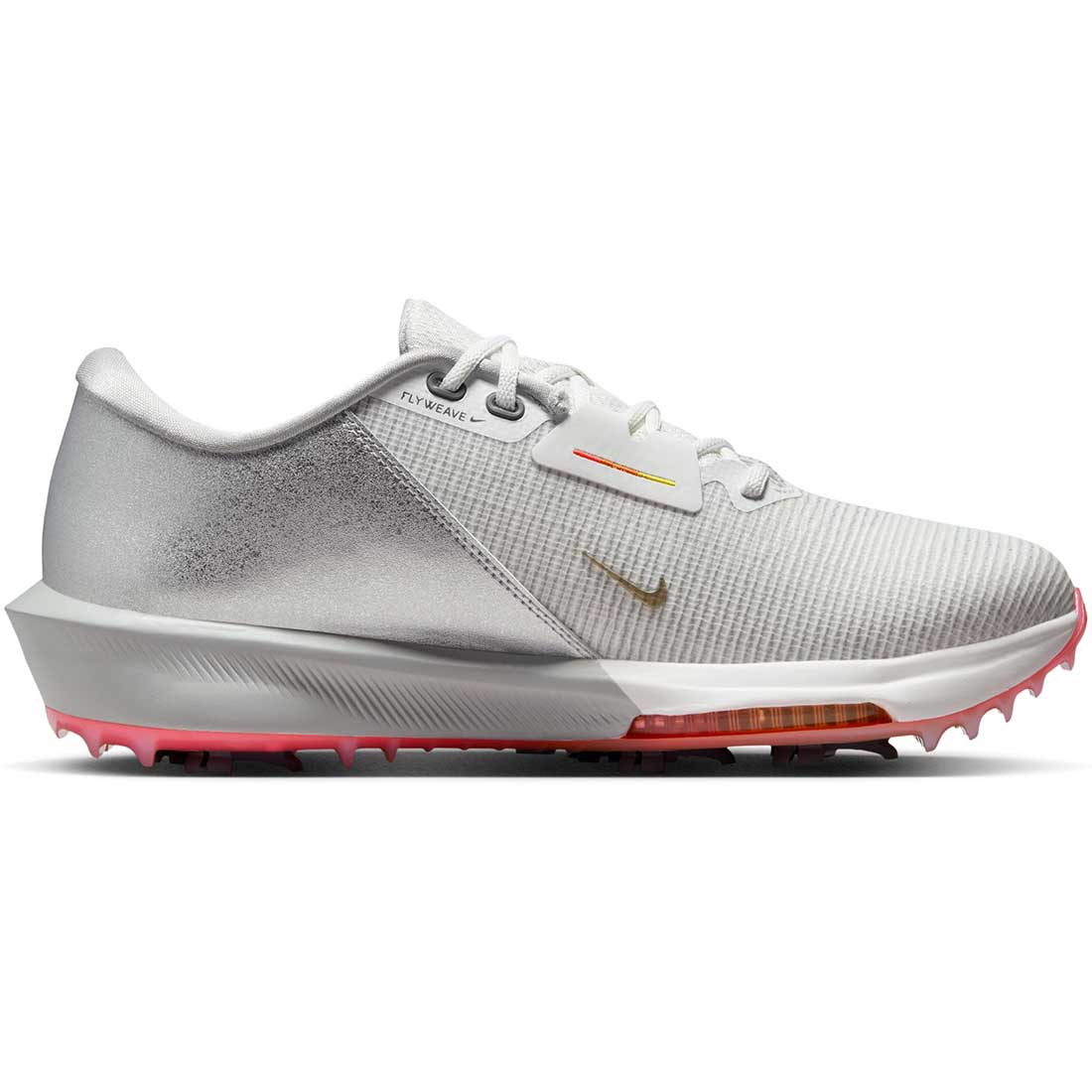 Nike Air Zoom Infinity Tour 2 NRG Golf Shoes Summit White/Metallic Silver