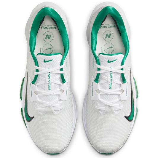 Nike Air Zoom Infinity Tour NEXT% 2 Golf Shoes White/Malachite