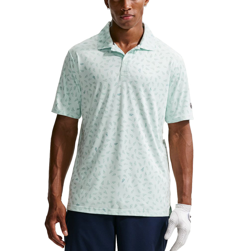 Nike Dri-FIT Shoe Print Golf Polo