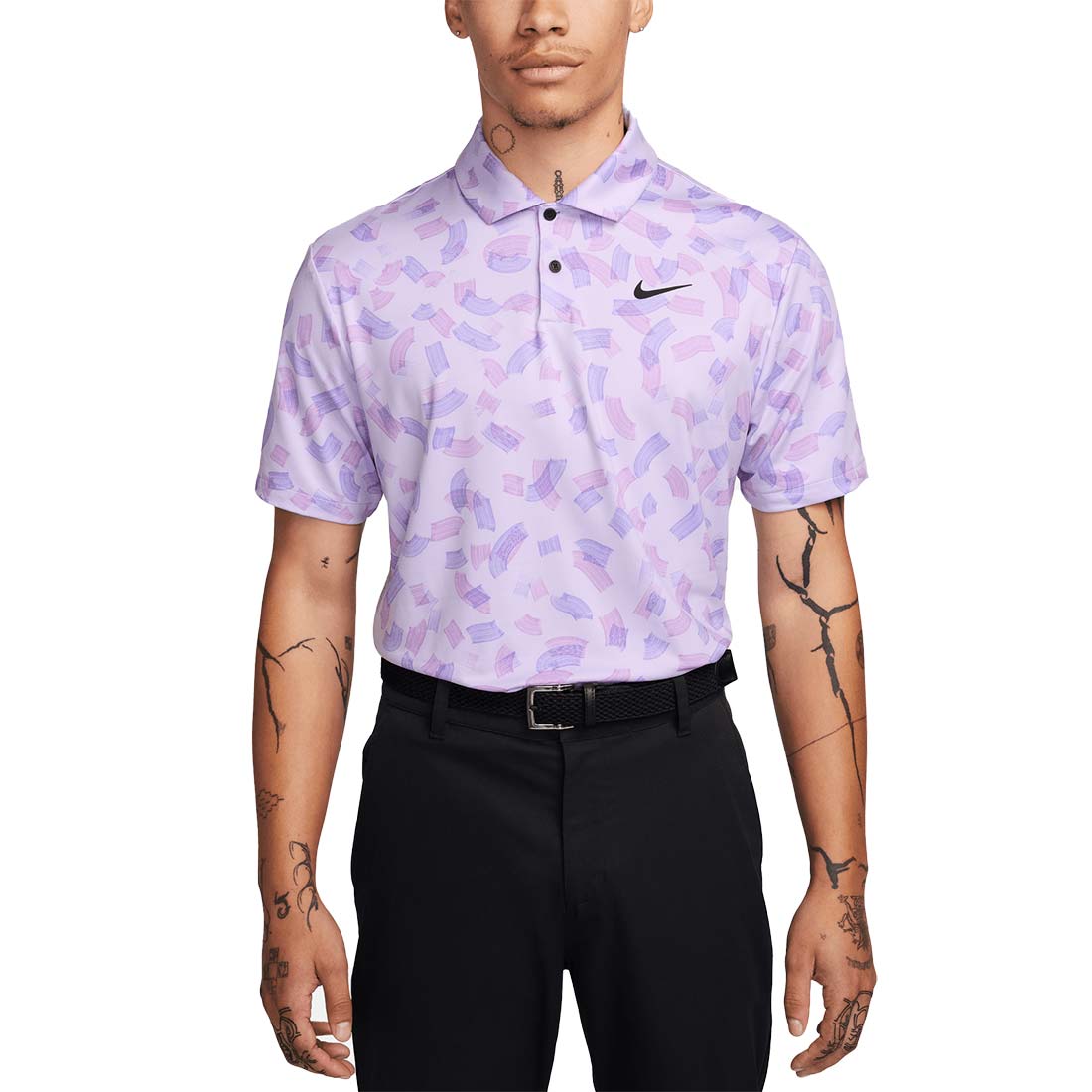 Nike Dri-FIT Tour Micro Print Polo – Golf Discount