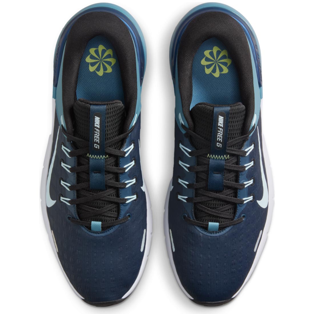 nike free og navy blue training shoes