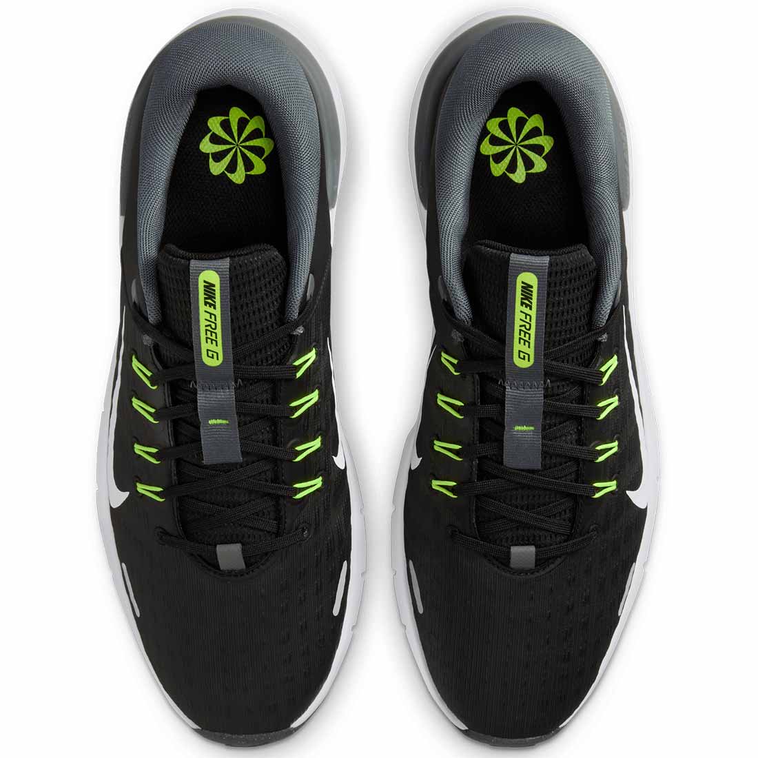 Nike Free Golf NN Golf Shoes Black/White/Iron Grey – Golf Discount