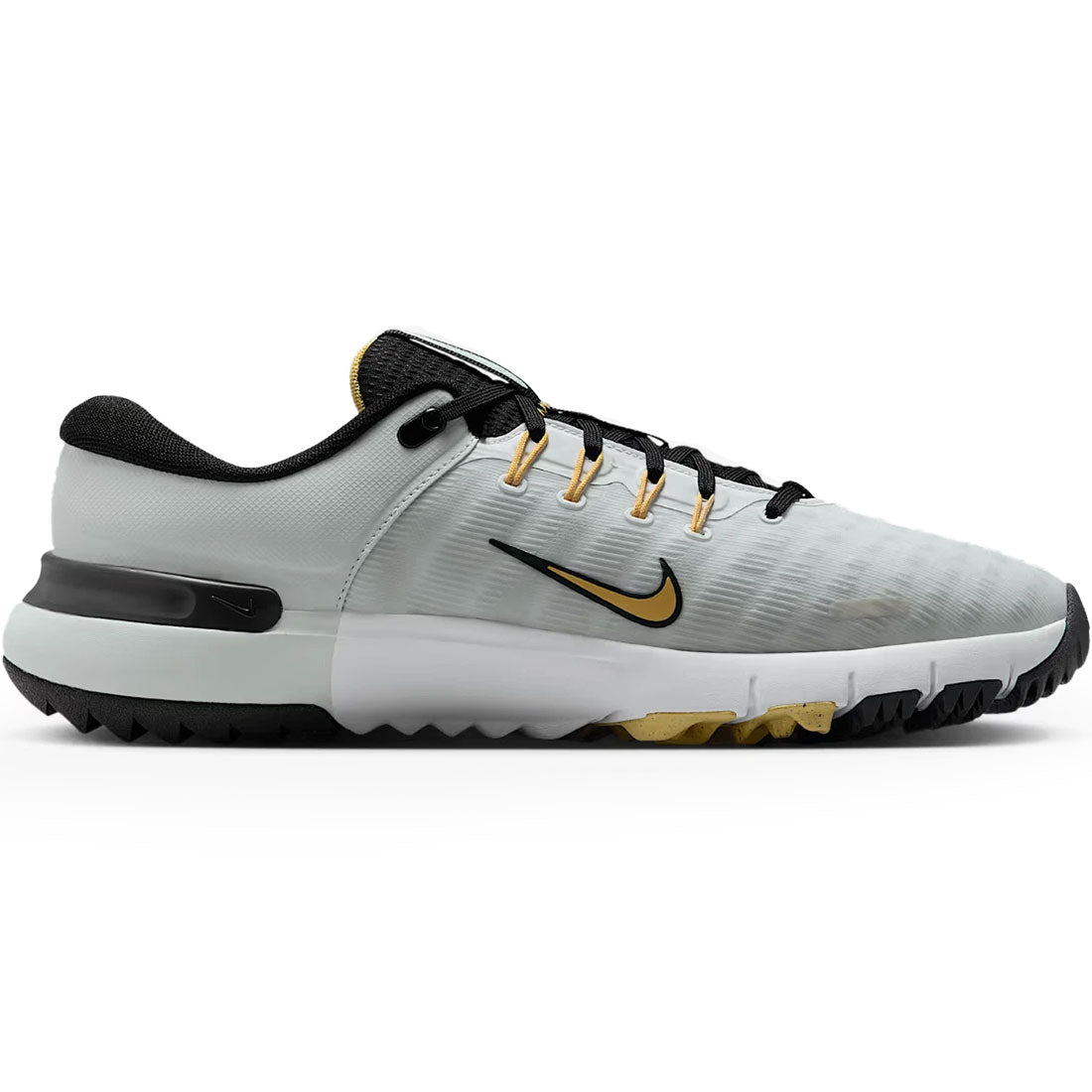 Nike Free Golf NN Golf Shoes White/Topaz Gold