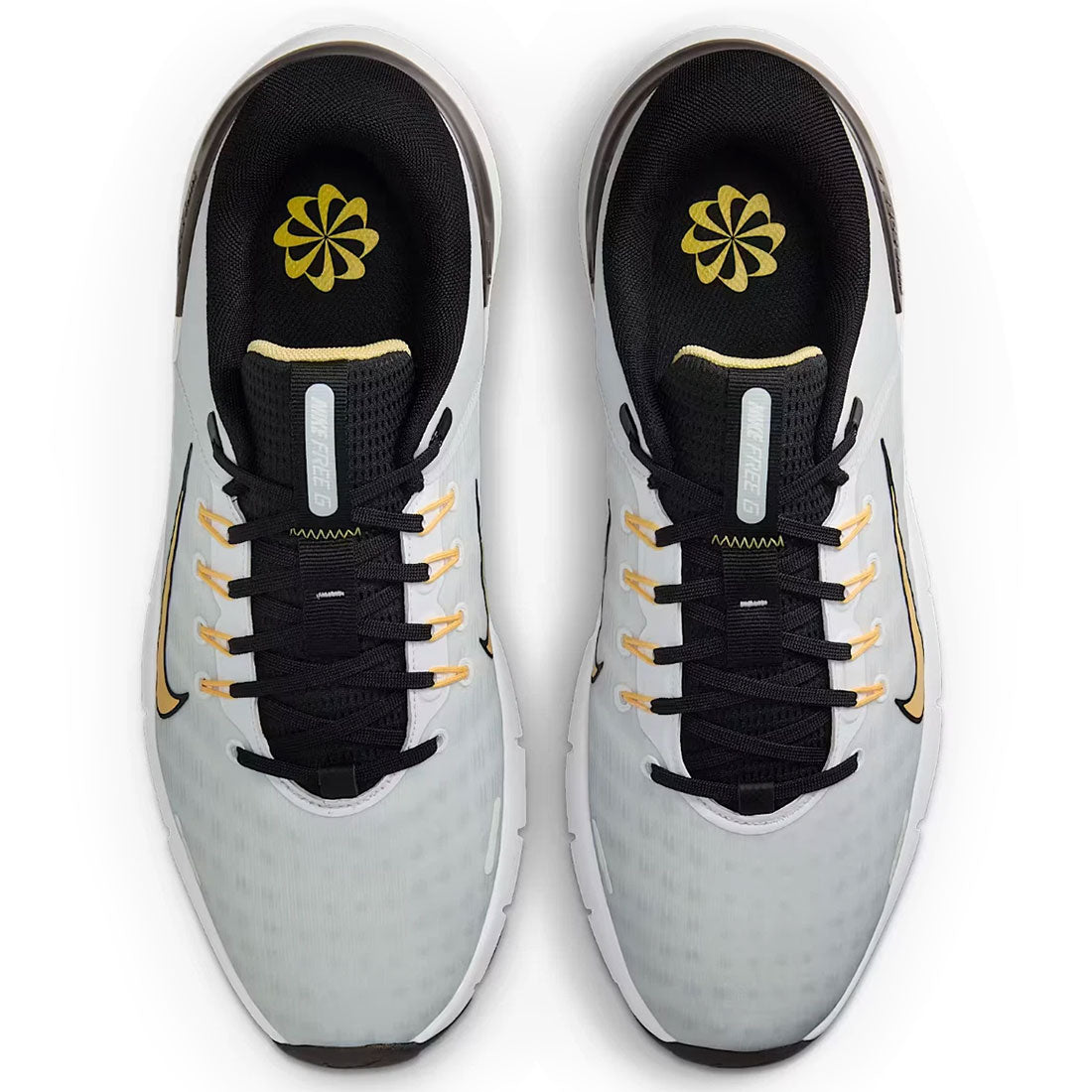 Nike Free Golf NN Golf Shoes White/Topaz Gold – Golf Discount