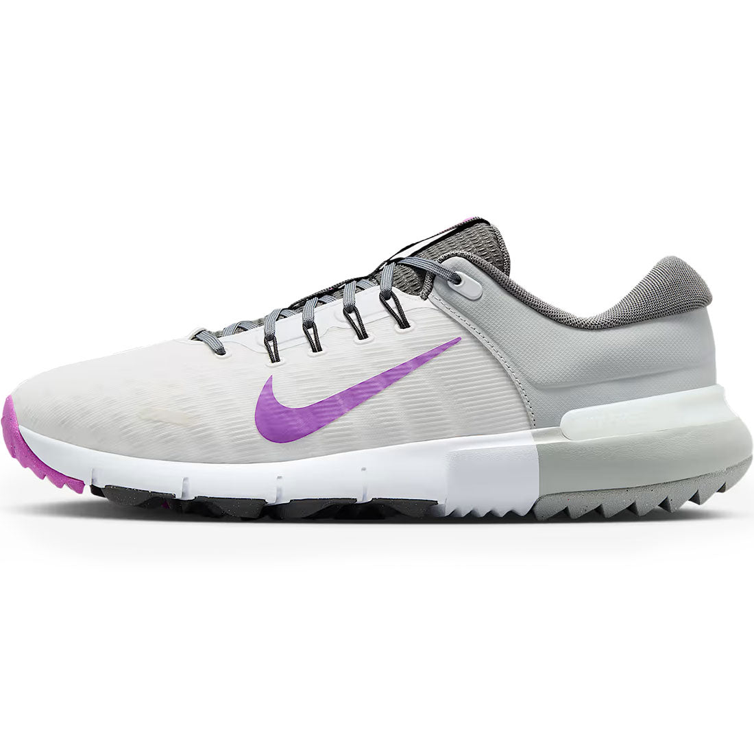 Nike Free Golf NN Golf Shoes White/Vivid Purple