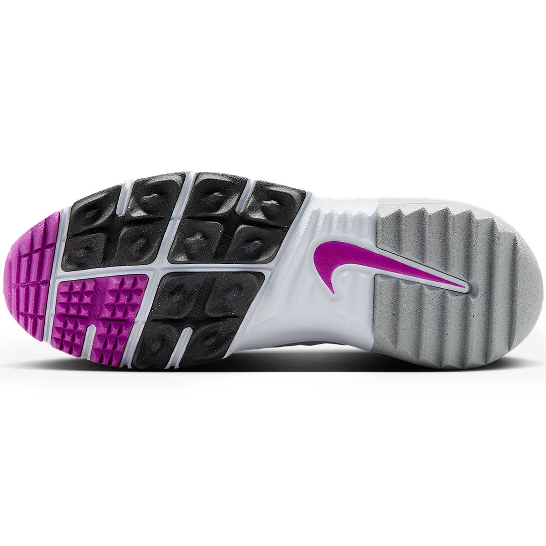 Nike Free Golf NN Golf Shoes White/Vivid Purple – Golf Discount