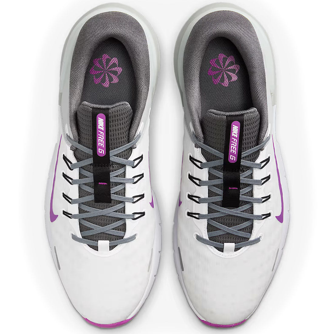 Nike Free Golf NN Golf Shoes White/Vivid Purple