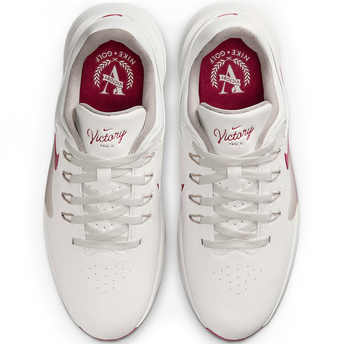 Nike Victory Pro 4 Golf Shoes Summit White/Team Red