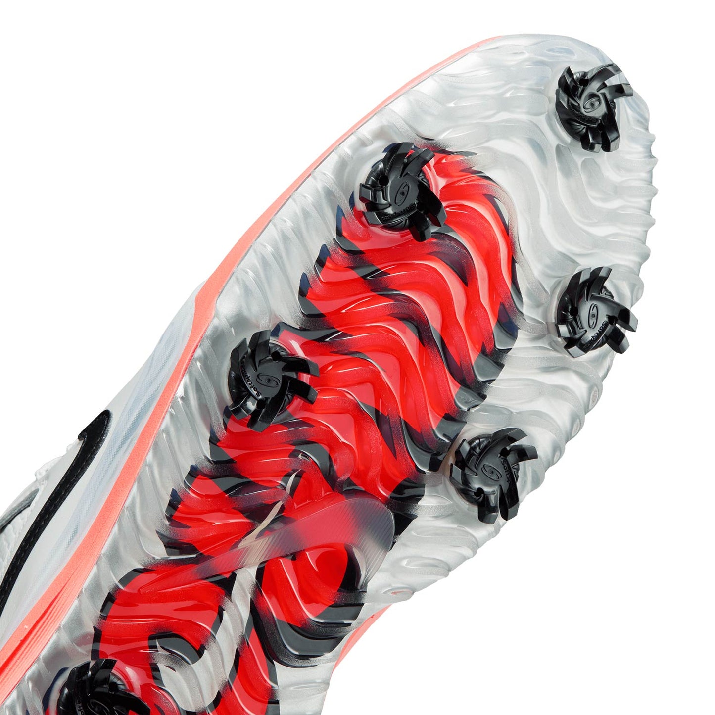 Nike Victory Pro 4 NRG Golf Shoes Off-White/Black/Hot Lava