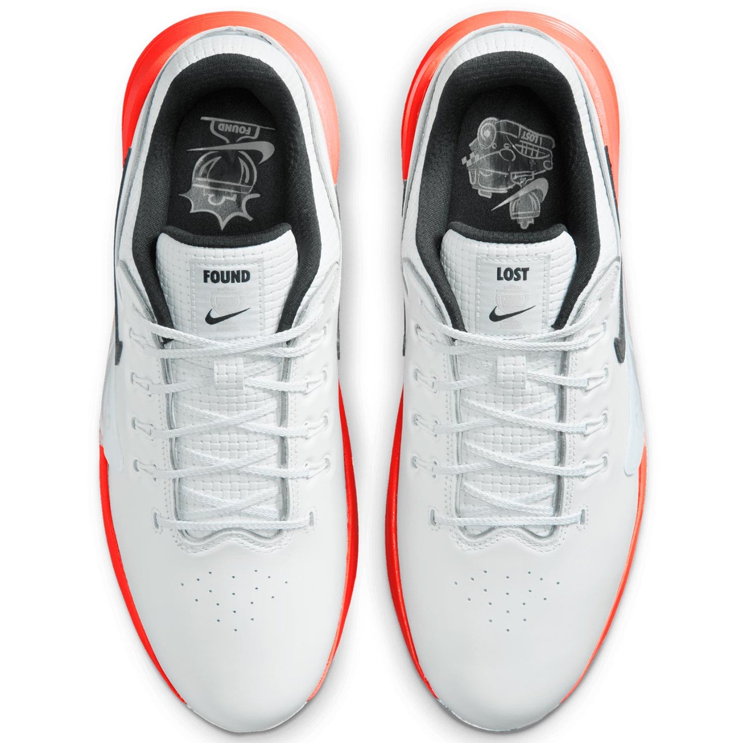 Nike Victory Pro 4 NRG Golf Shoes Off-White/Black/Hot Lava