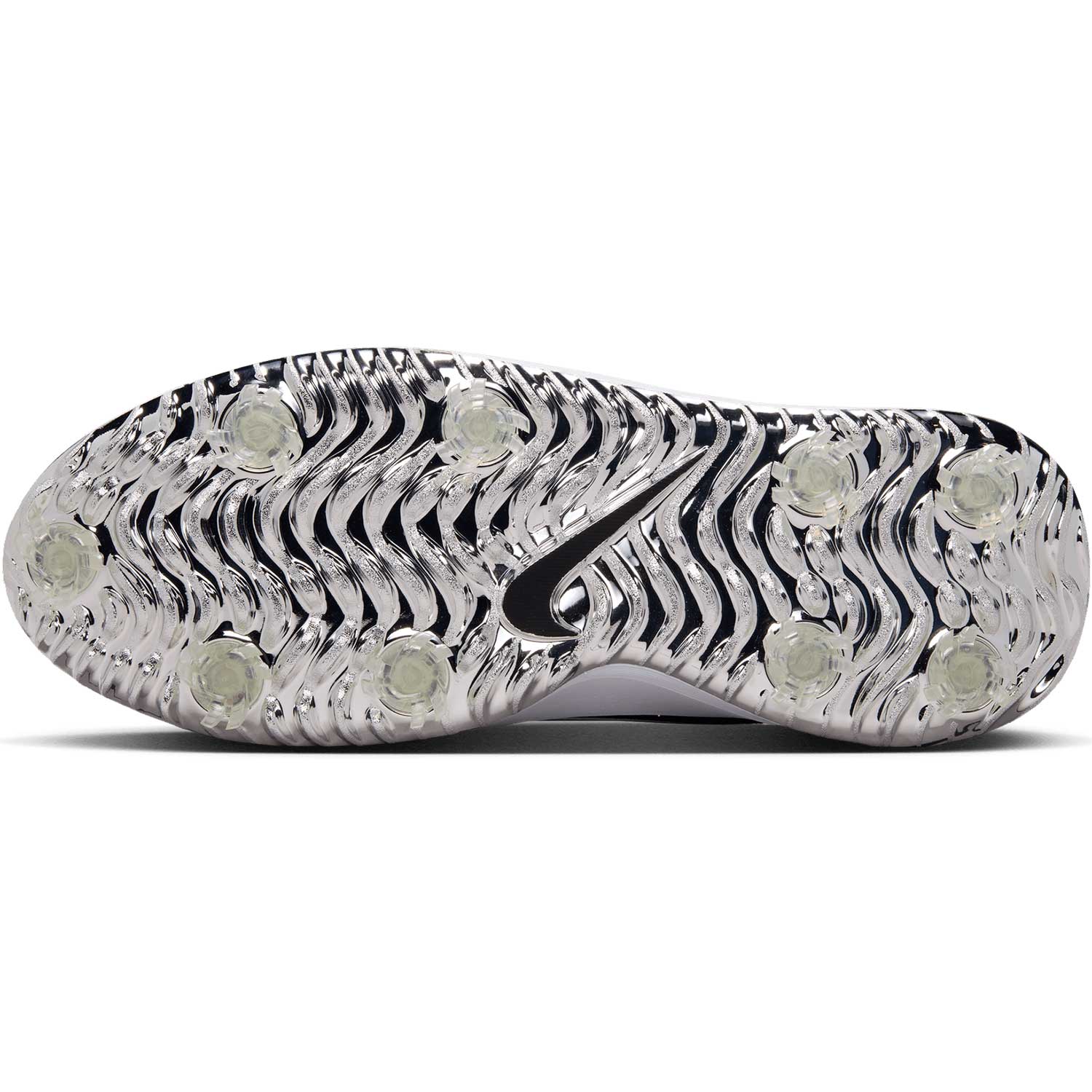 Nike Victory Pro 4 NRG Golf Shoes White/Black/Metallic Silver/Fir