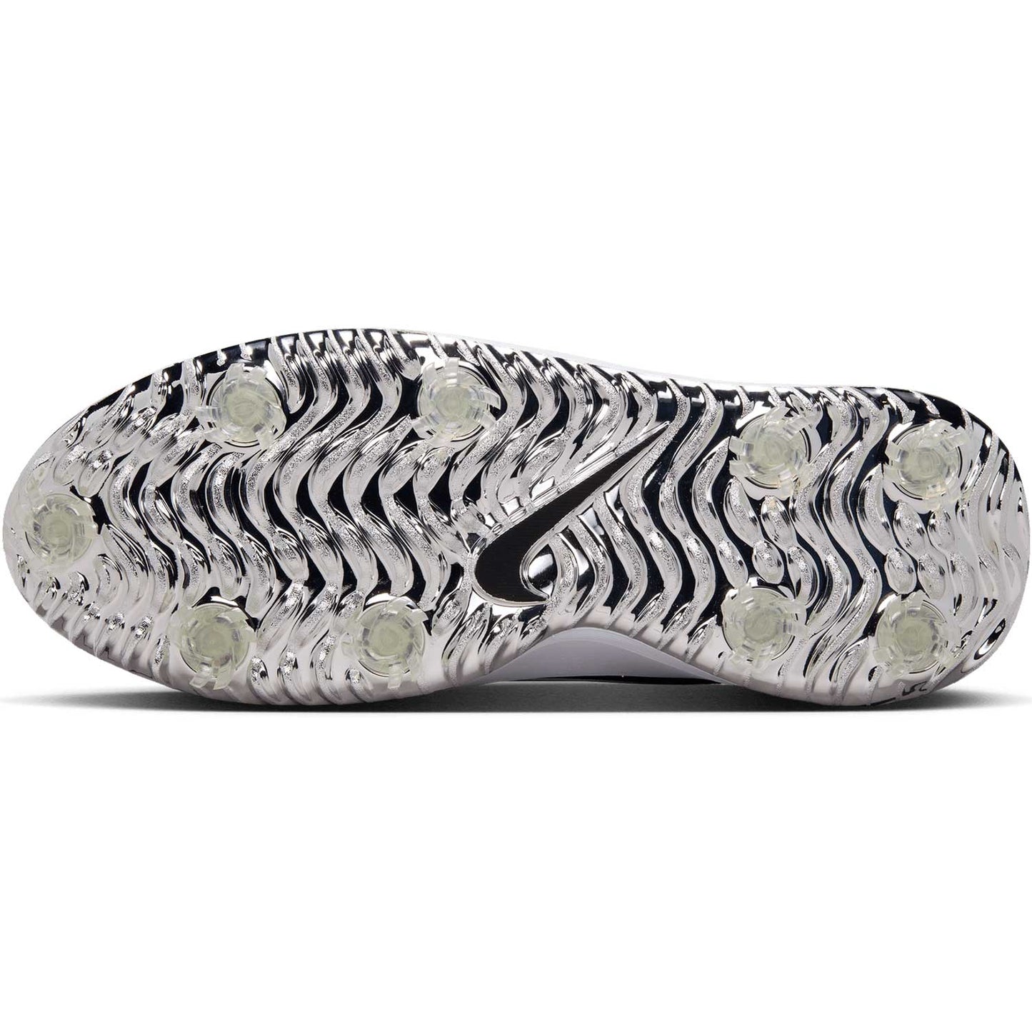 Nike Victory Pro 4 NRG Golf Shoes White/Black/Metallic Silver/Fir