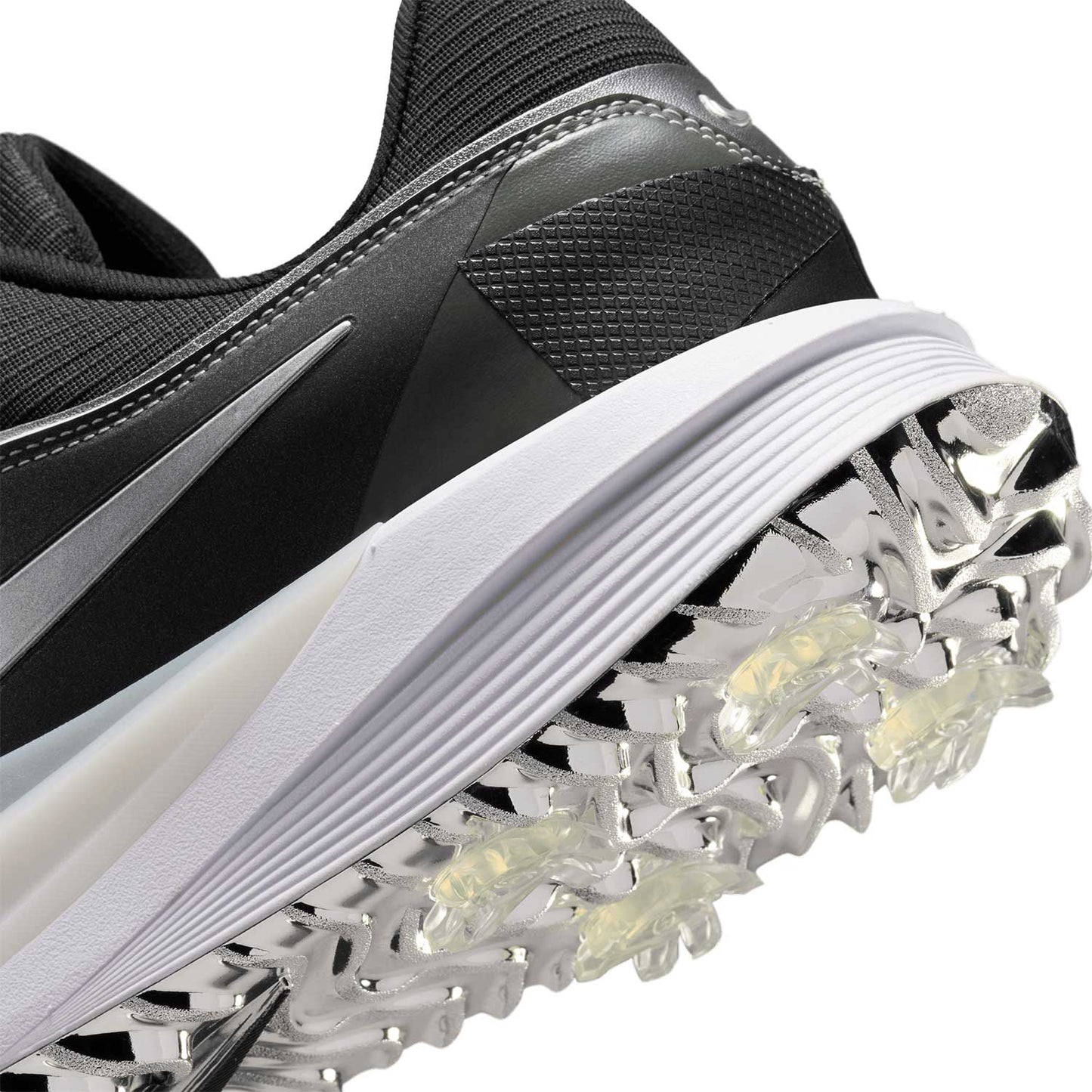 Nike Victory Pro 4 NRG Golf Shoes White/Black/Metallic Silver/Fir
