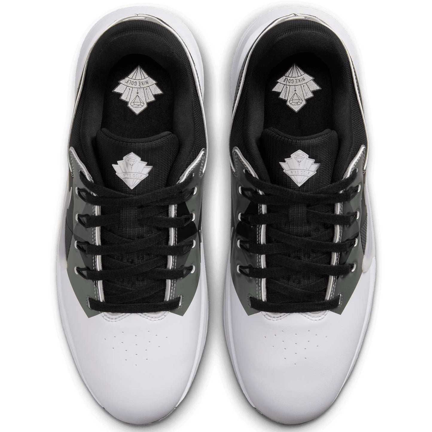 Nike Victory Pro 4 NRG Golf Shoes White/Black/Metallic Silver/Fir