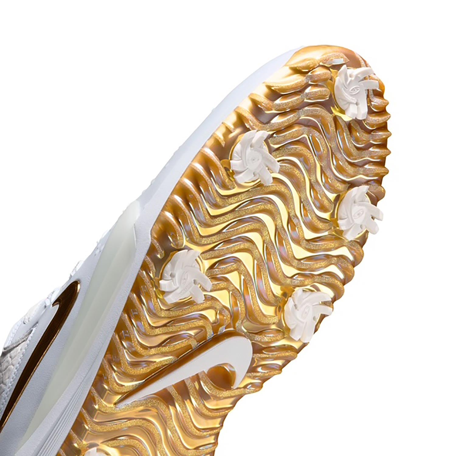 Nike Victory Pro 4 NRG Limited Edition Golf Shoes White/Gold