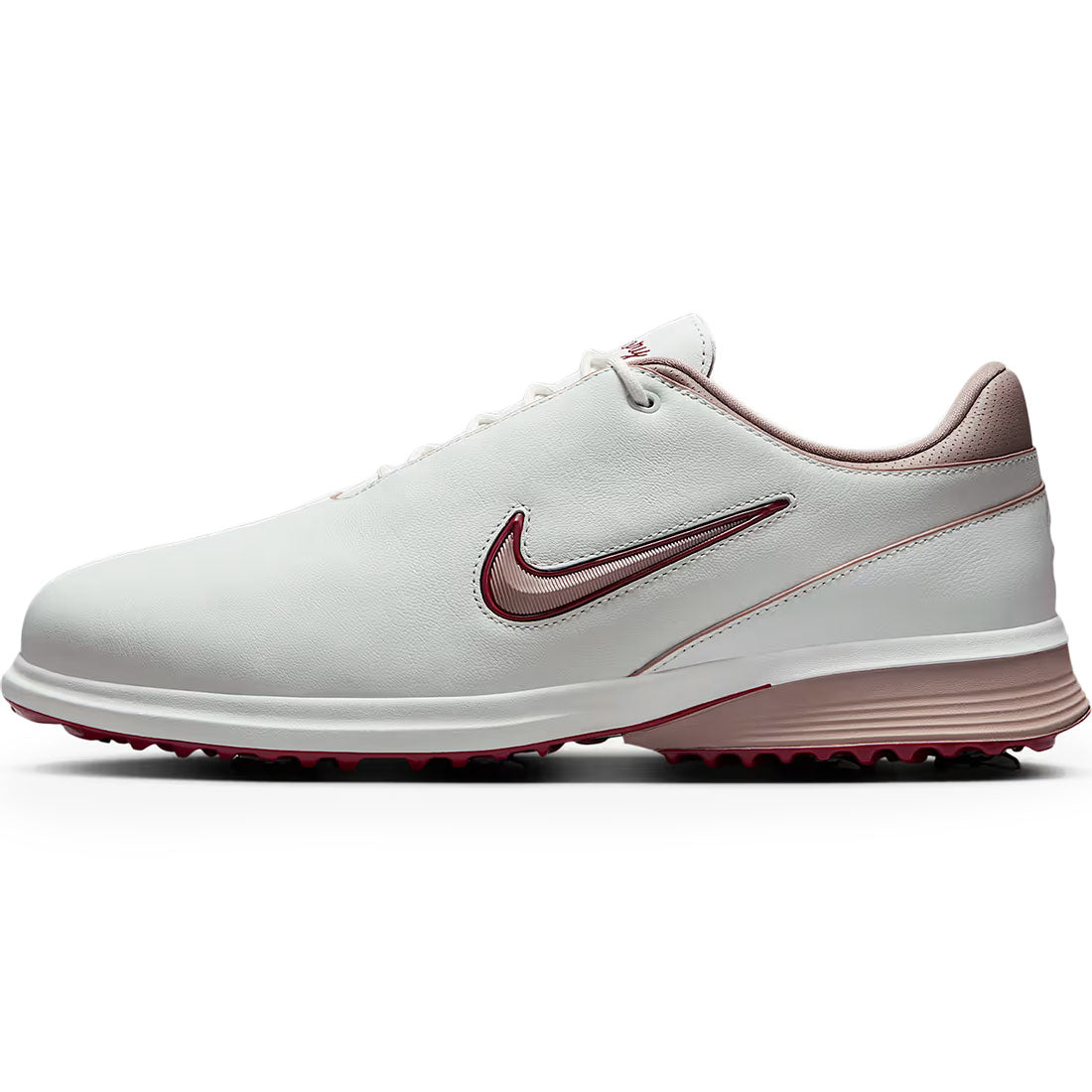 Nike Victory Tour 4 Golf Shoes Summit White/Taupe Grey/Team Red