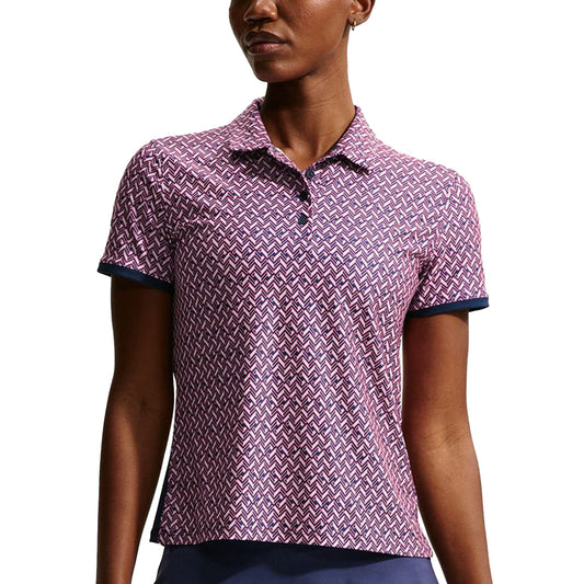 Nike Women's Dri-Fit Victory Print Golf Polo