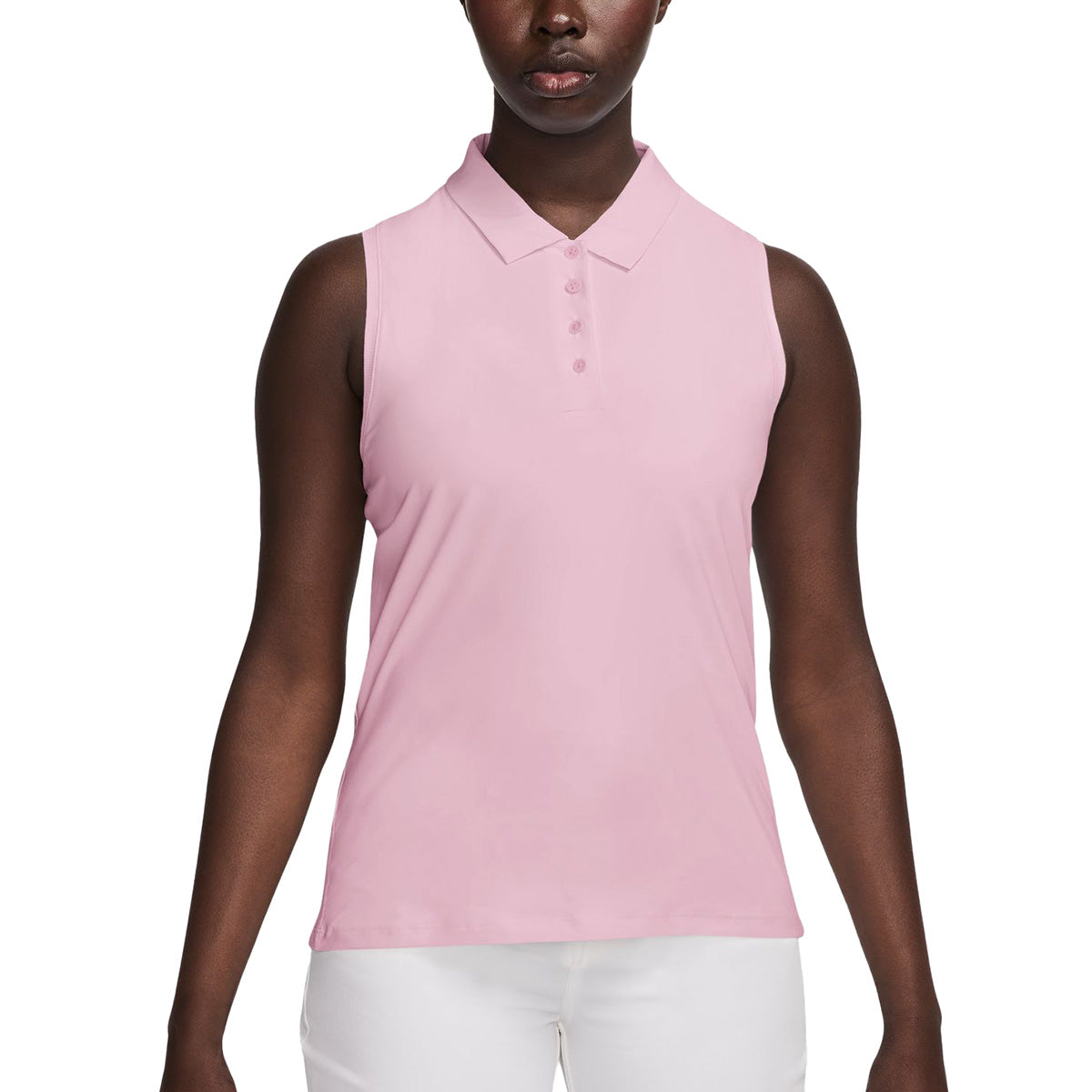 Nike Women's Dri-Fit Victory Sleeveless Golf Polo