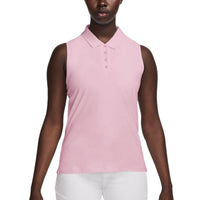 Nike Women's Dri-Fit Victory Sleeveless Golf Polo