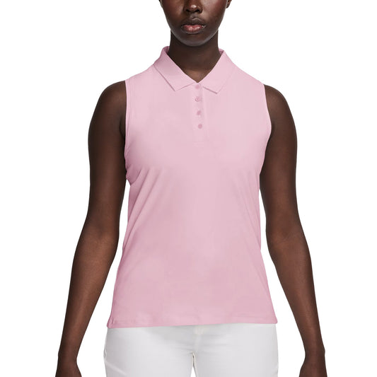 Nike Women's Dri-Fit Victory Sleeveless Golf Polo