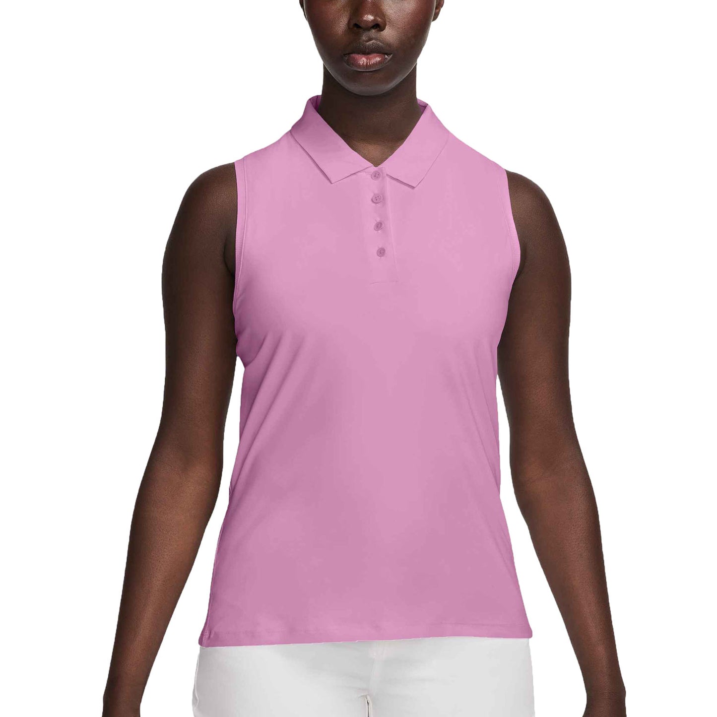 Nike Women's Dri-Fit Victory Sleeveless Golf Polo