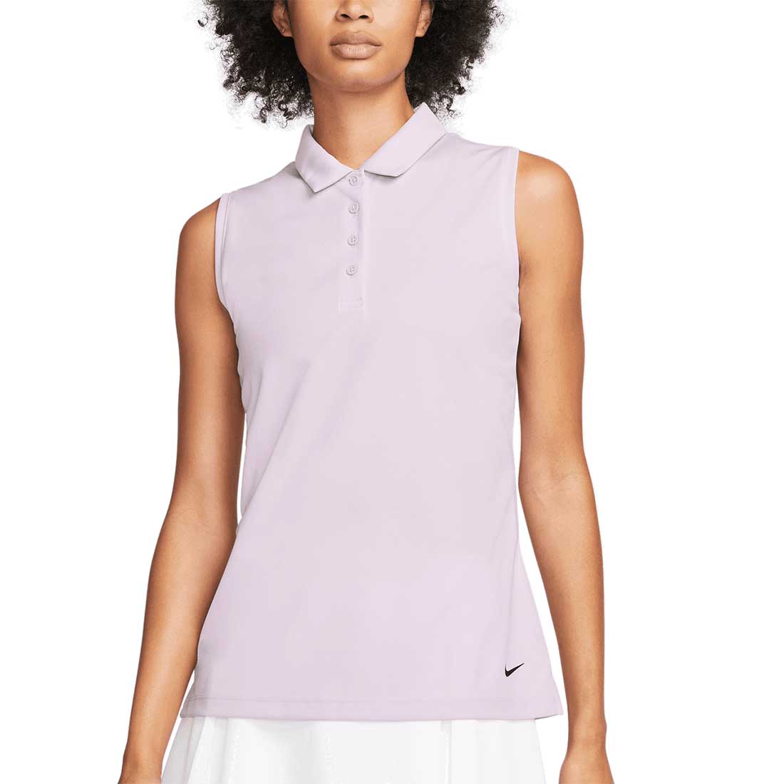 nike women's dry sleeveless victory polo