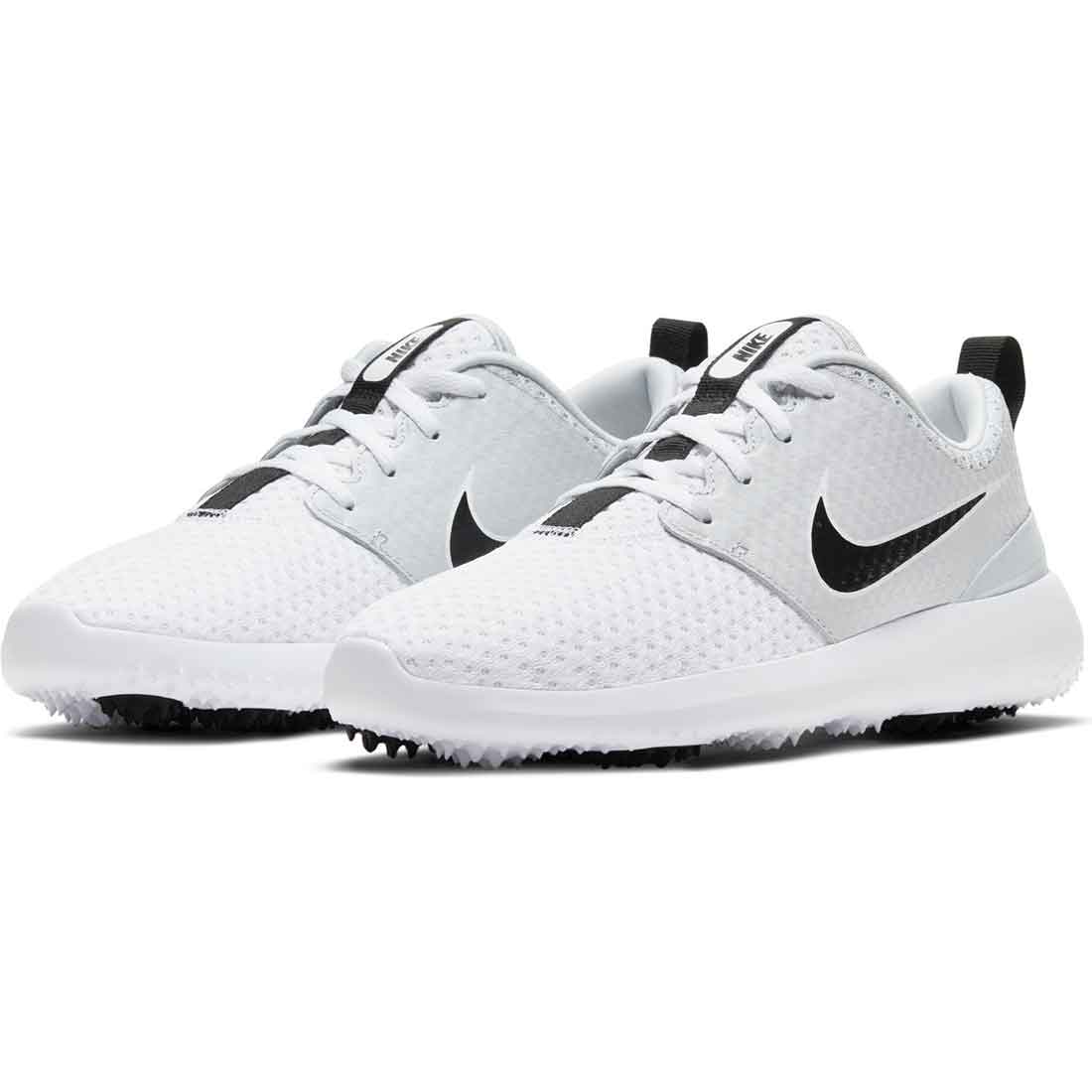 Nike Women's Roshe G Golf Shoes White/Black/Pure Platinum