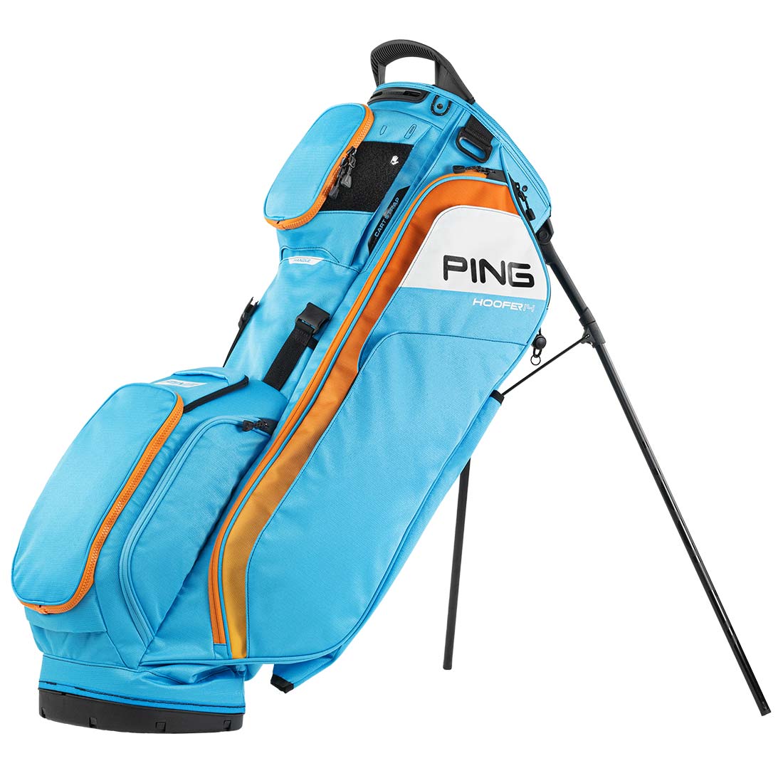 PING HOOFERキャディバッグ Hoofer Carry Bag 2026 Royal/Black/White ピン(PING) キャディバッグ