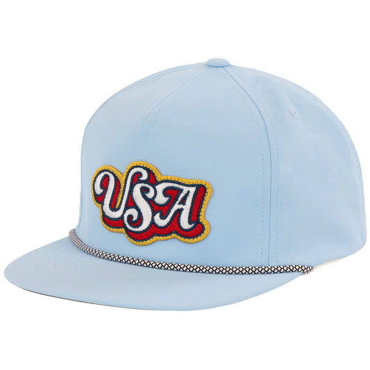 Ping Red White & Golf Rope Hat
