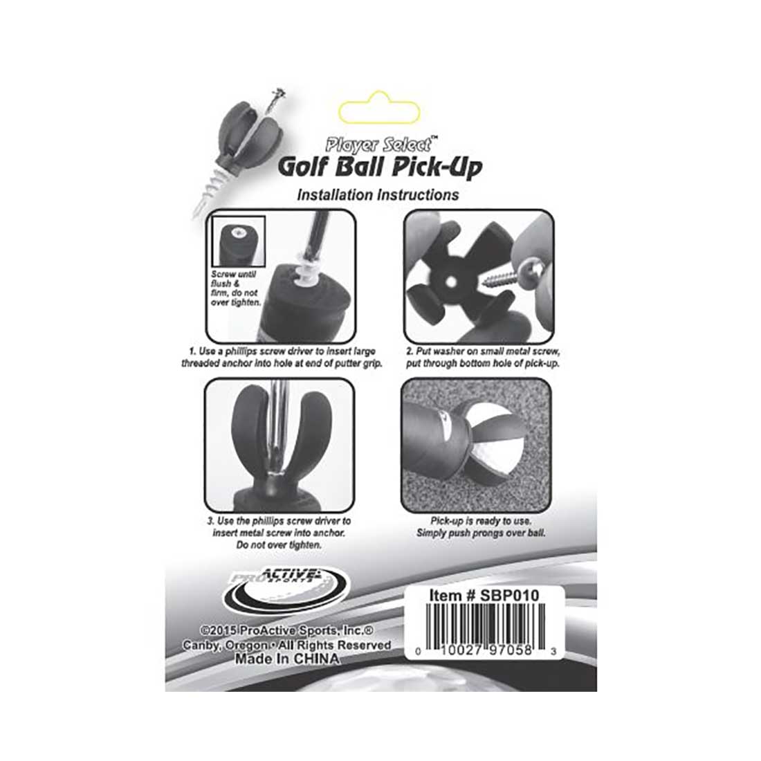Pro Active Sports Player Select Golf Ball Pick-Up