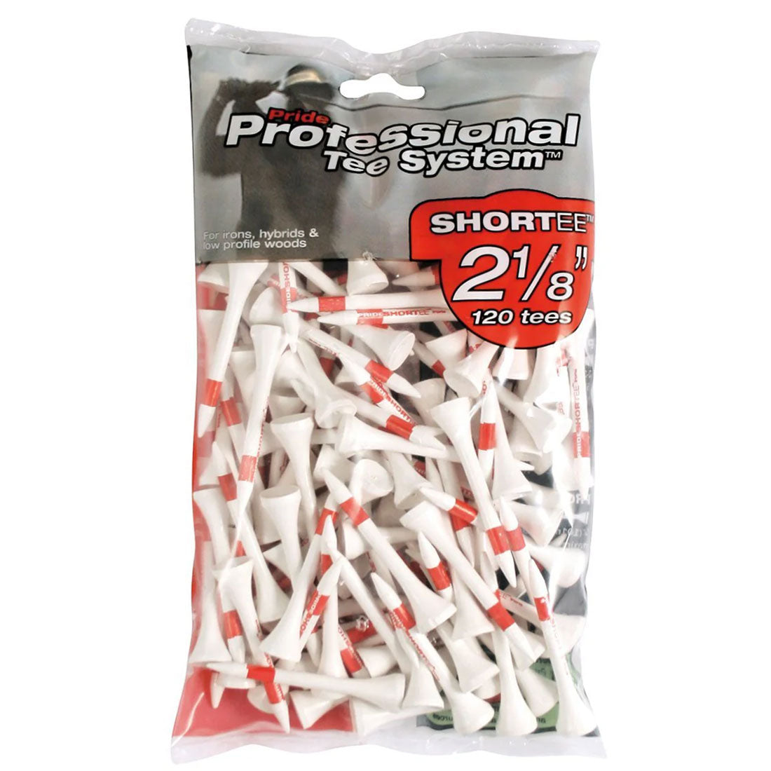 Pride Golf Tee PTS 2 1/8 Inch Wood Golf Tees