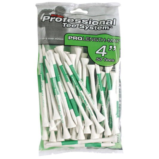 Pride Golf Tee PTS 4 Inch Wood Golf Tees
