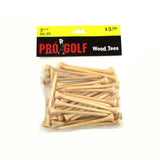 Pro Golf 3 1/4 inch Wood Tees
