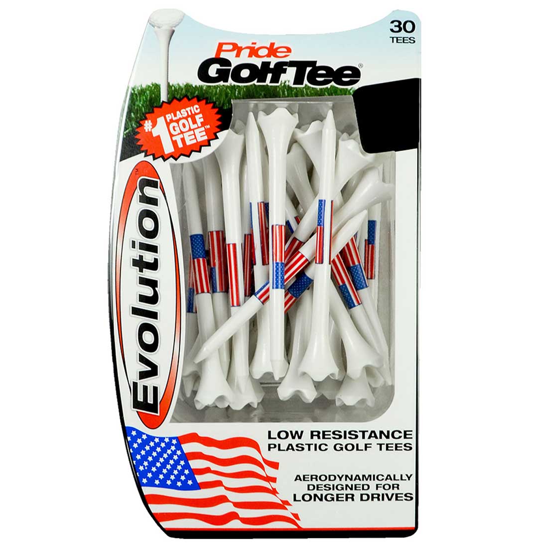 Pride Golf Tee PTS Evolution Golf Tees