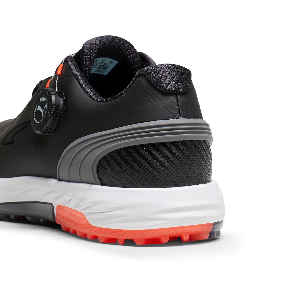 Puma AlphaCat Nitro Disc Golf Shoes Black/Quiet Shade/Red