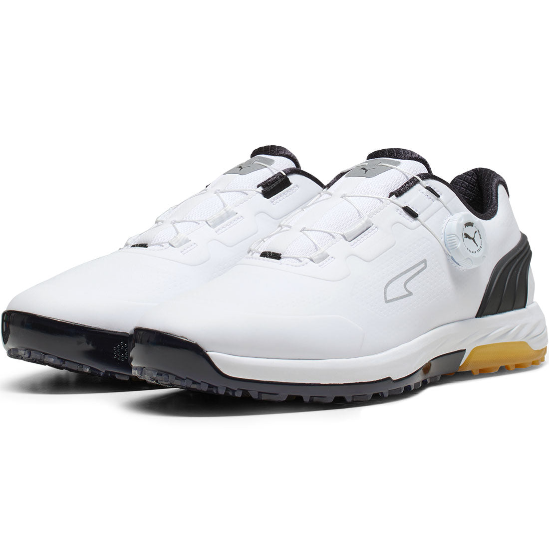 Puma AlphaCat Nitro Disc Golf Shoes White/Black