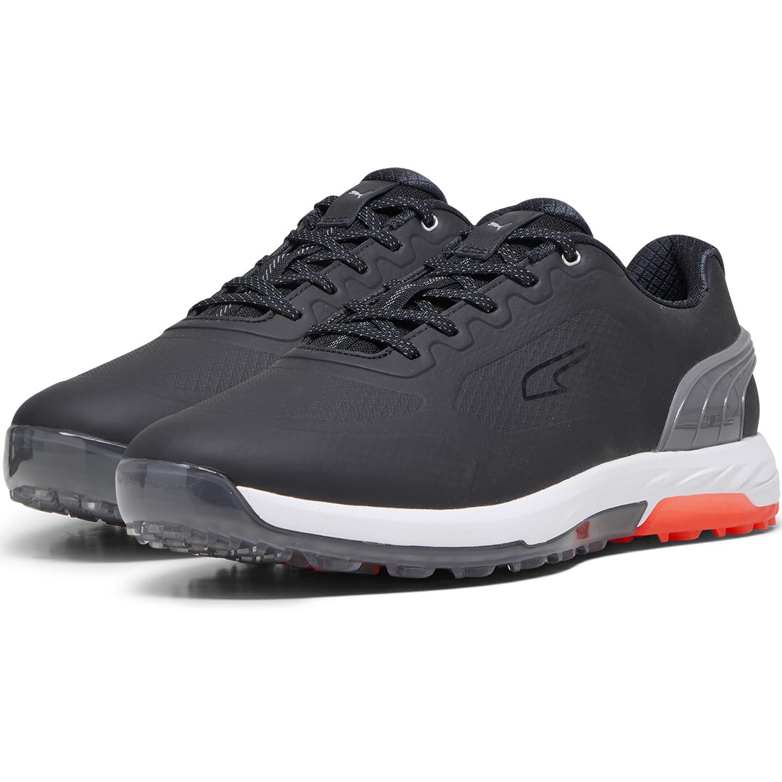 Puma Alphacat Nitro Golf Shoes Black/Quiet Shade – Golf Discount