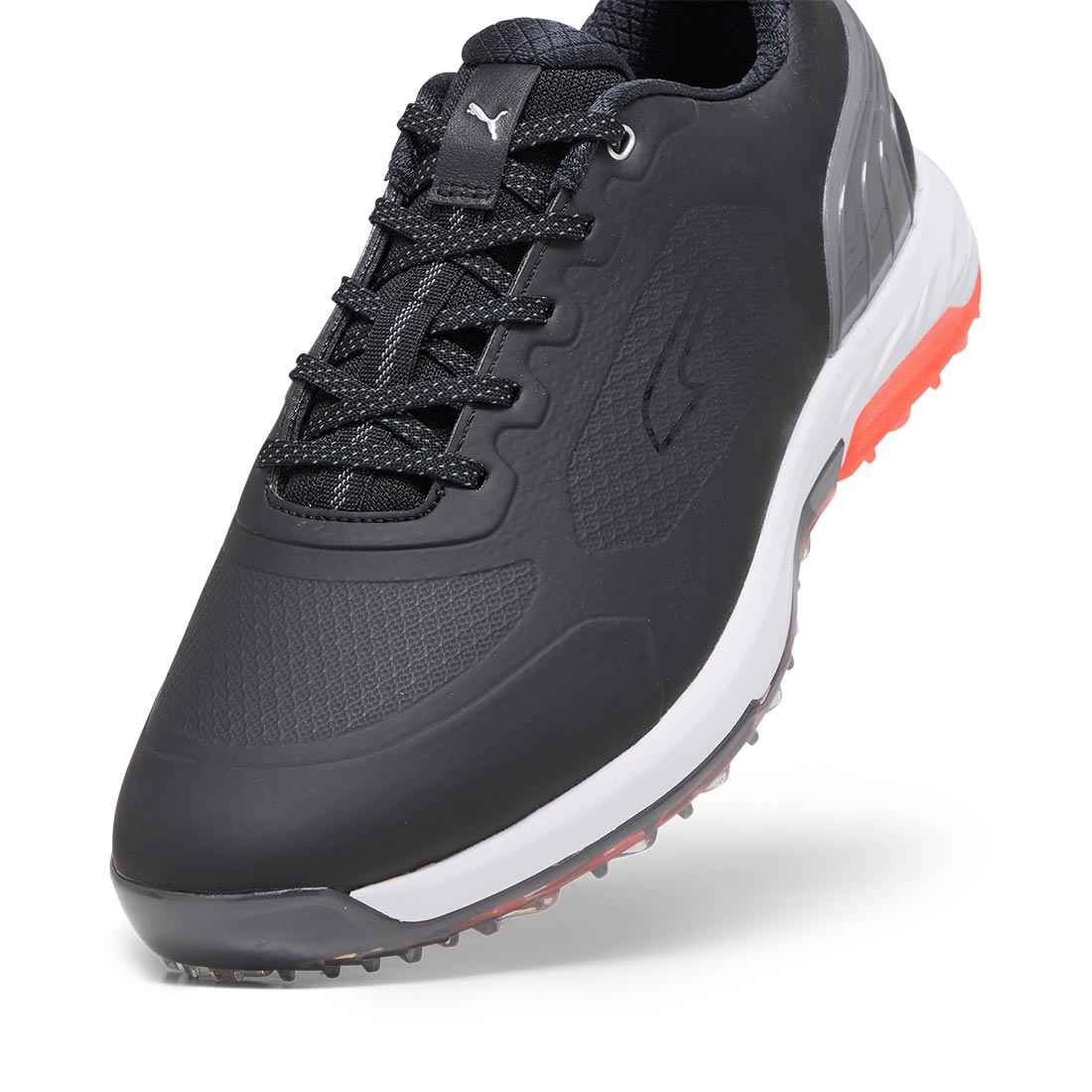 Puma Alphacat Nitro Golf Shoes Black/Quiet Shade – Golf Discount