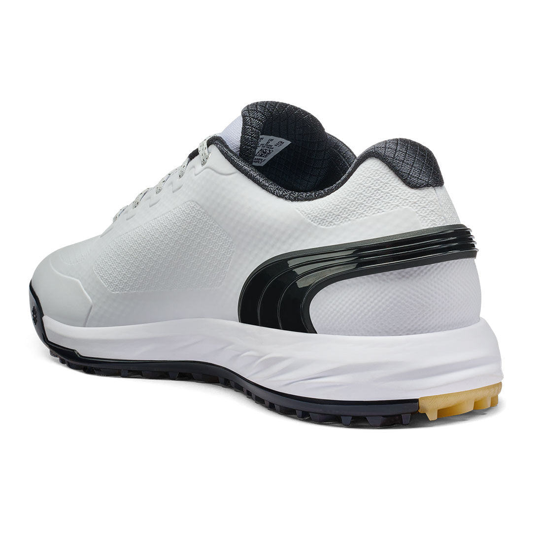 Puma Alphacat Nitro Golf Shoes White/Black/Gum – Golf Discount
