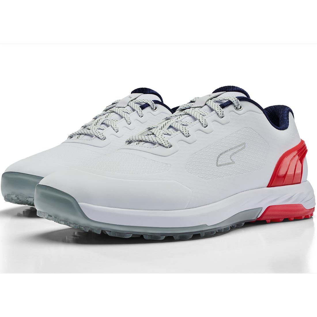 Puma Alphacat Nitro Golf Shoes White/For All Time Red – Golf Discount