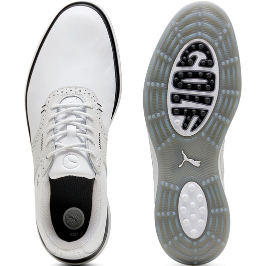 Puma Avant Golf Shoes White/Ash Grey/Black