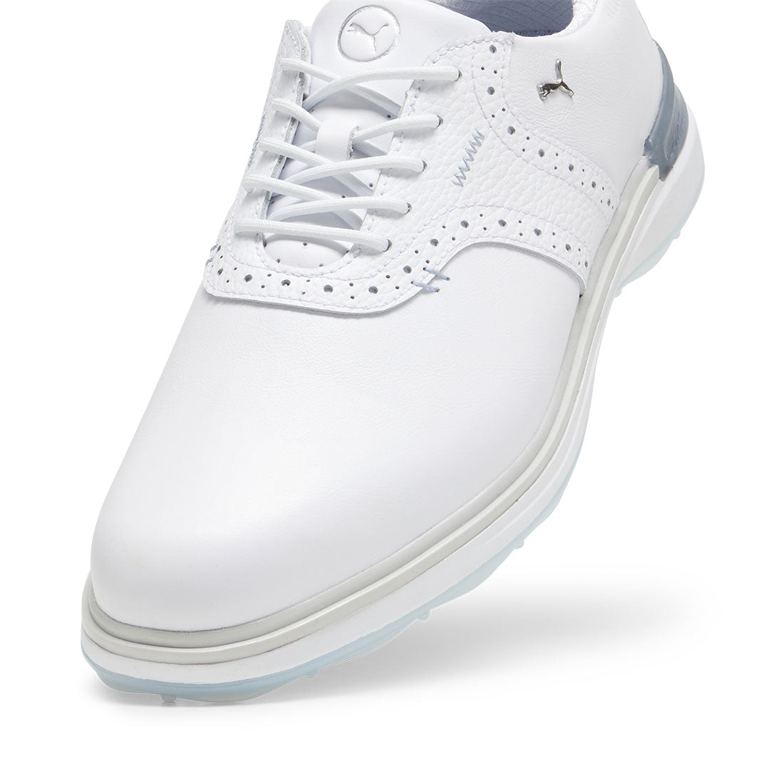 Puma Avant Golf Shoes White/Ash Grey/Icy Blue