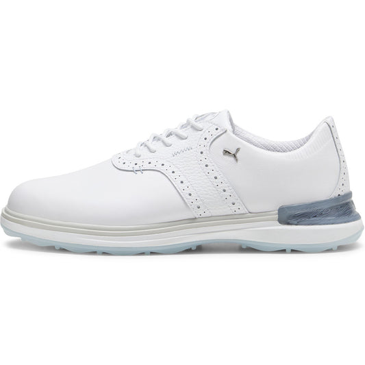 Puma Avant Golf Shoes White/Ash Grey/Icy Blue