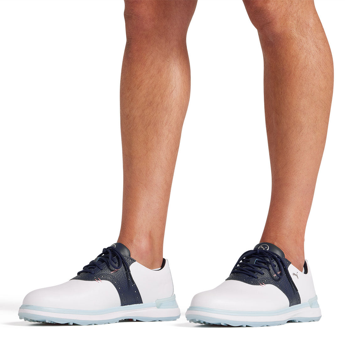 Puma Avant Golf Shoes White/Deep Navy
