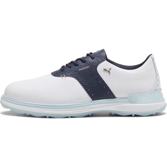 Puma Avant Golf Shoes White/Deep Navy