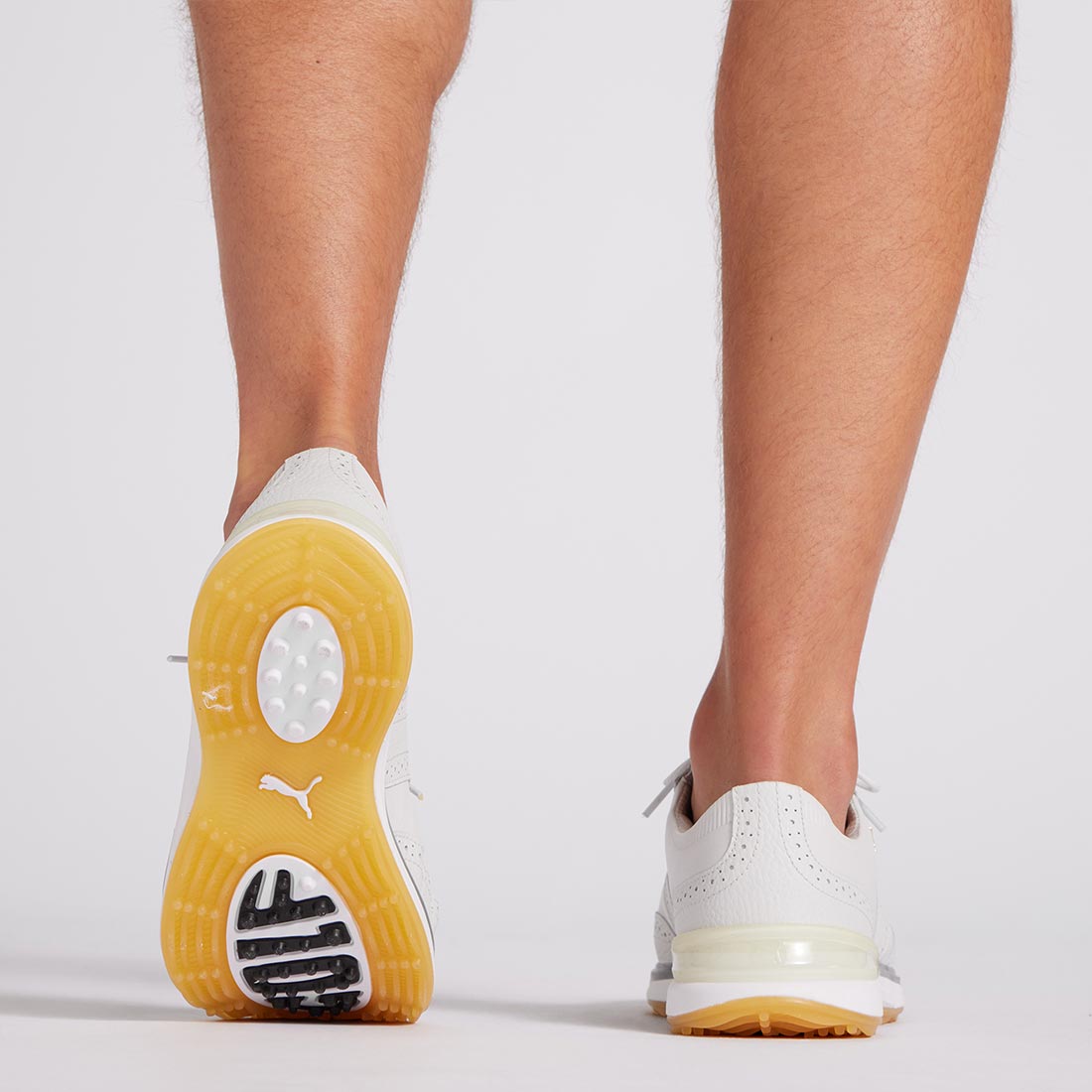 Puma Avant Wingtip Golf Shoes Feather Grey/Slate Grey