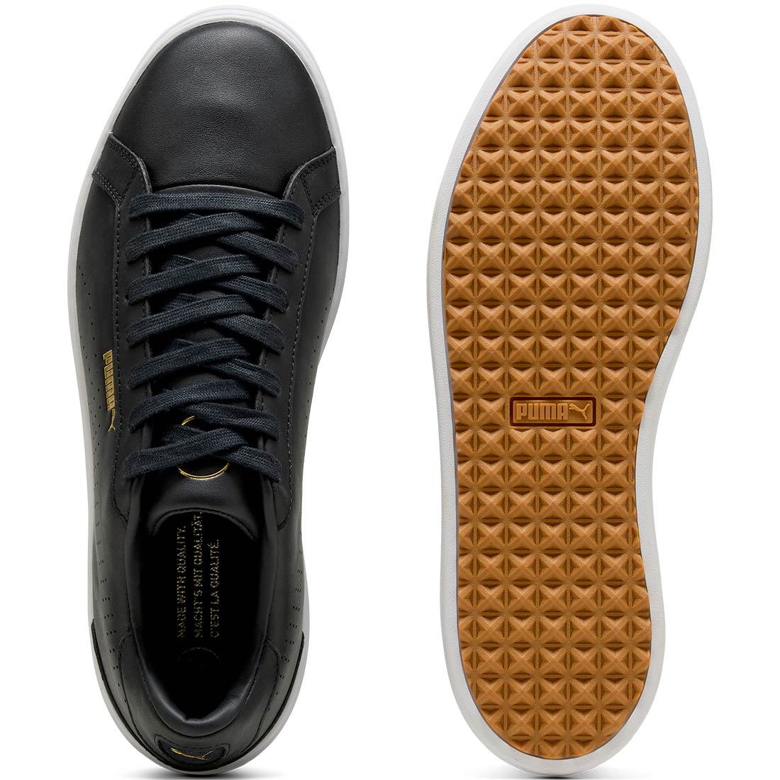 Puma Classic G Golf Shoes Black/White