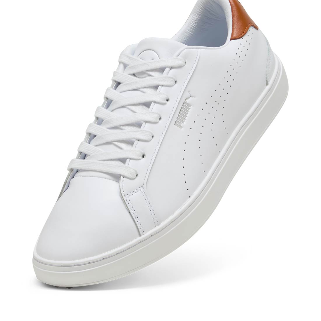 Puma Classic G Golf Shoes White/Ash Grey